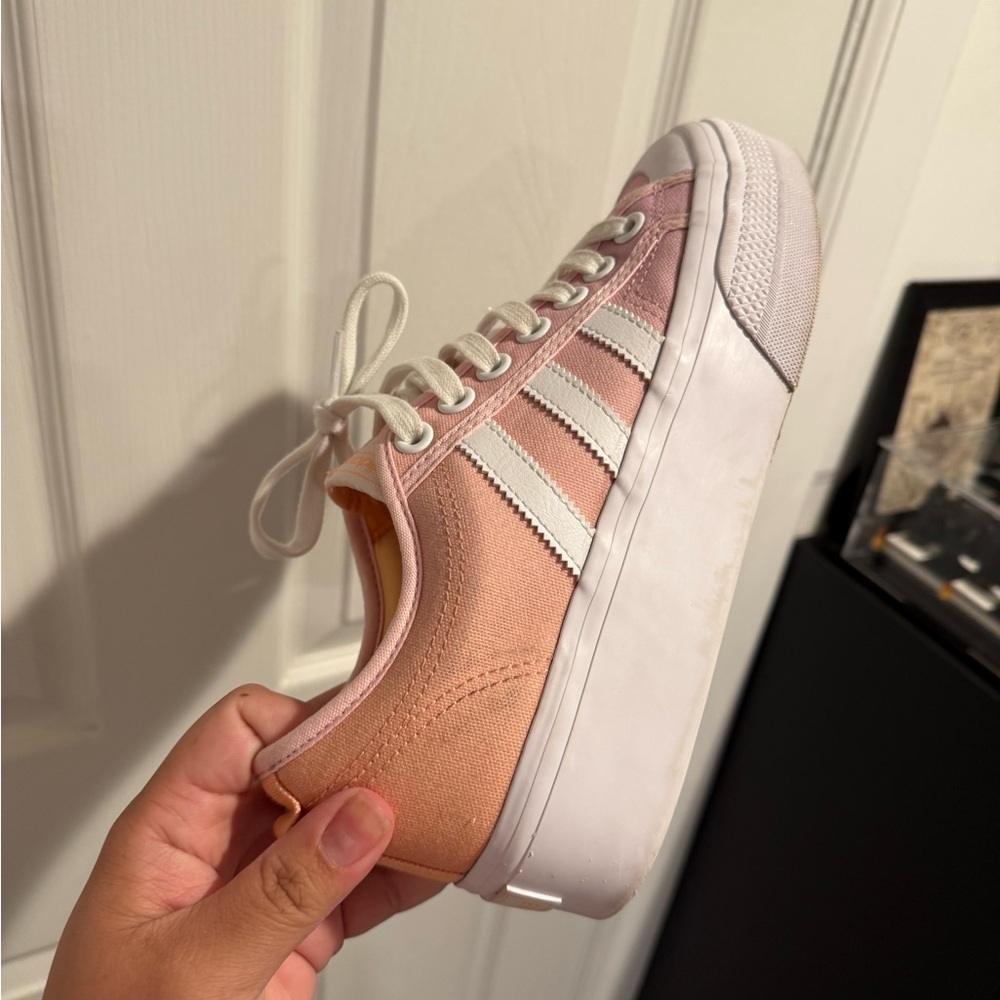 Adidas Nizza Platform sneakers Acid Orange - Picture 5 of 9